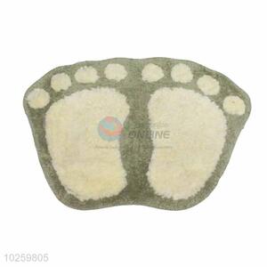 Footprint Shaped Decorative Non-slip Front Floor Mat/Door Mat