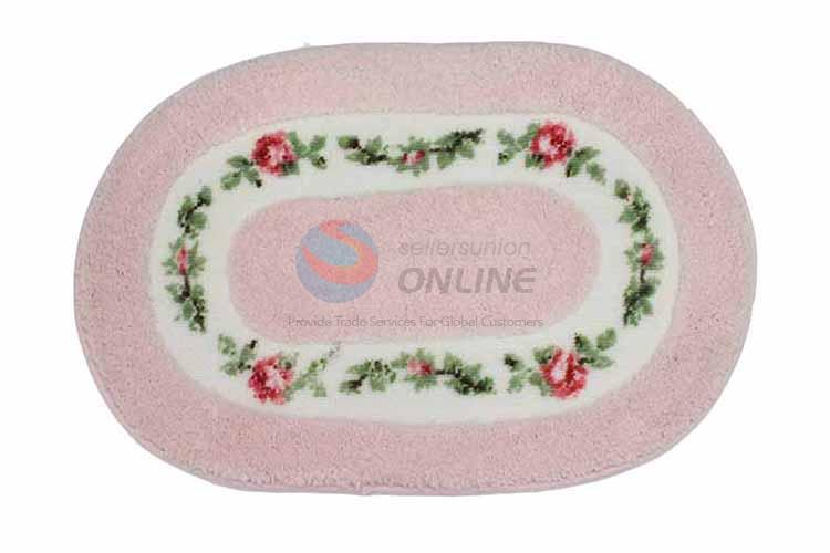 Flower Pattern Decorative Non-slip Front Floor Mat/Door Mat