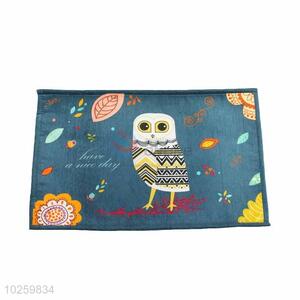 Owl Pattern Decorative Non-slip Front Floor Mat/Door Mat