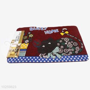 Cute Cat Pattern Decorative Non-slip Front Floor Mat/Door Mat