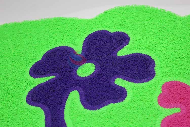 Flower Pattern Decorative Non-slip Front Floor Mat/Door Mat