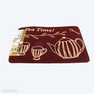 Teapot Pattern Decorative Non-slip Front Floor Mat/Door Mat