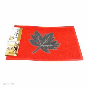 Maple Pattern Decorative Non-slip Front Floor Mat/Door Mat