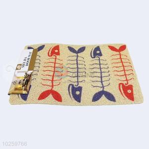 Fishbone Pattern Decorative Non-slip Front Floor Mat/Door Mat