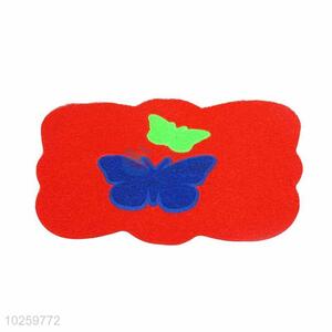 Butterfly Pattern Decorative Non-slip Front Floor Mat/Door Mat