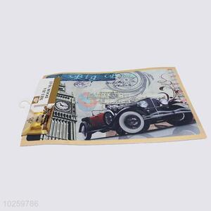 Car Pattern Decorative Non-slip Front Floor Mat/Rectangular Door Mat