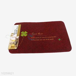 Clover Decorative Non-slip Front Floor Mat/Door Mat