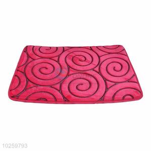 Circle Pattern Decorative Non-slip Front Floor Mat/Rectangular Door Mat