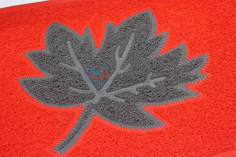 Maple Pattern Decorative Non-slip Front Floor Mat/Door Mat