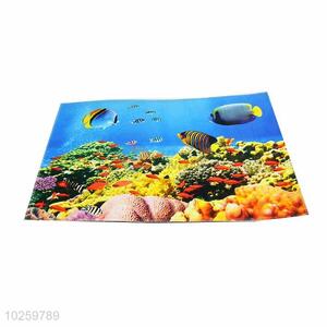 Fish Pattern Decorative Non-slip Front Floor Mat/Rectangular Door Mat