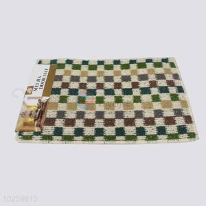 Check Pattern Decorative Non-slip Front Floor Mat/Door Mat