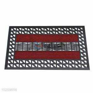 Red Pattern Decorative Non-slip Front Floor Mat/Door Mat