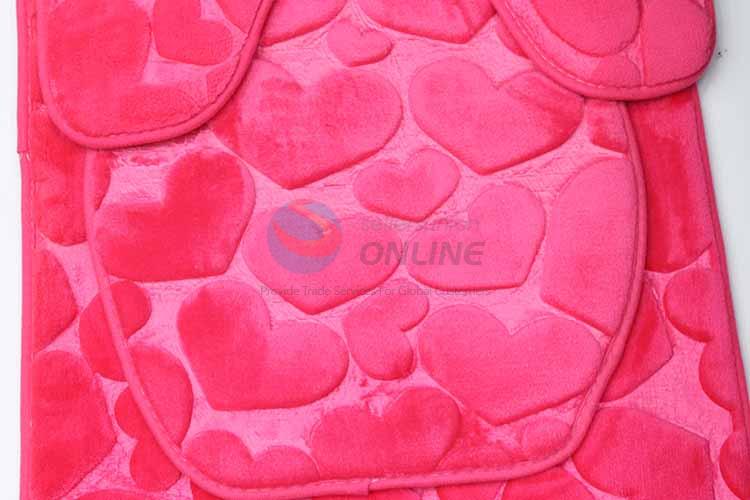 Heart Pattern Decorative Non-slip Front Floor Mat/Door Mat