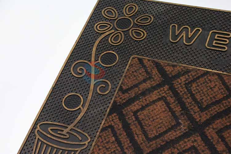 Flowerpot Decorative Non-slip Front Floor Mat/Door Mat