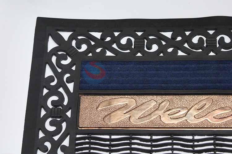 Top Quality Decorative Non-slip Front Floor Mat/Door Mat