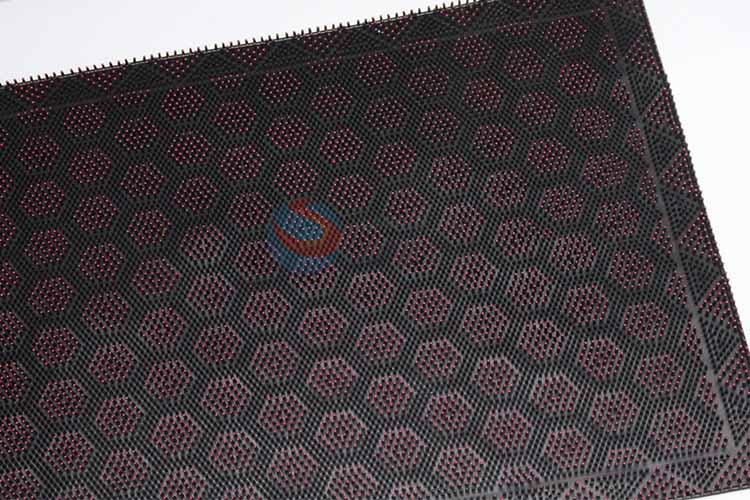 Hexagon Pattern Decorative Non-slip Front Floor Mat/Door Mat