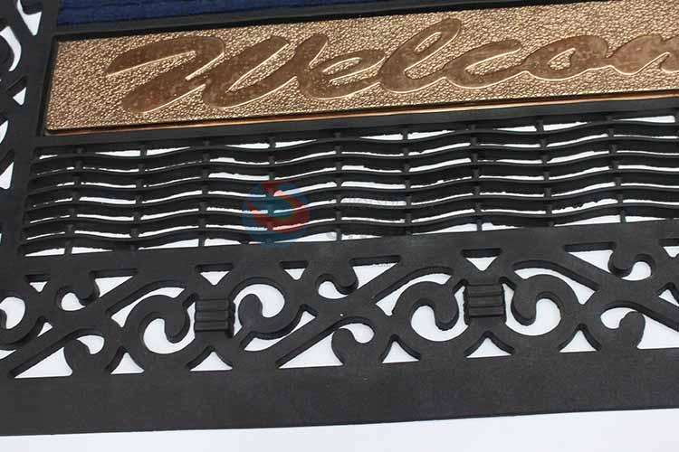 Top Quality Decorative Non-slip Front Floor Mat/Door Mat