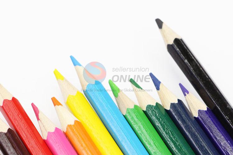 Top Quality 12 Colors Colored Pencils Set