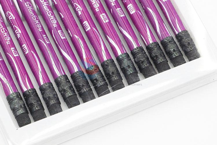 Utility 12pcs HB Pencils Set