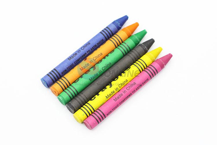 6 Colors Crayons Set For Children Use