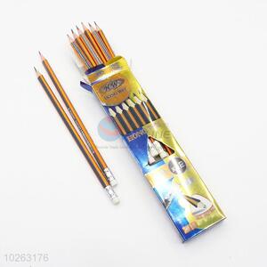 China Manufacturer 12pcs Triangular HB Pencils Set