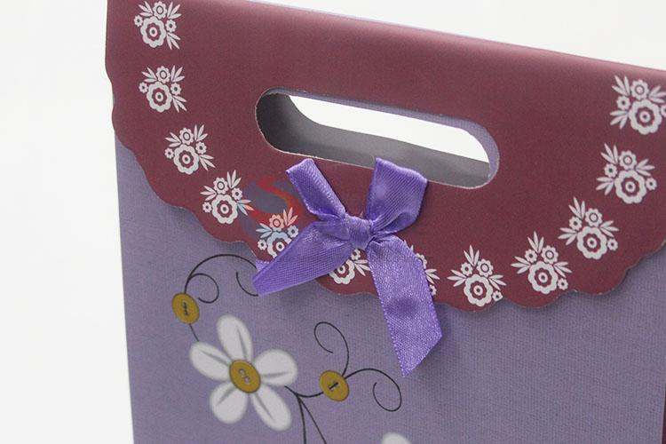 Best low price 3pcs purple gift bags