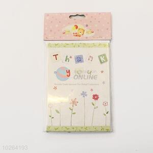 Cute Little Flowers Pattern Kraft Paper Greeting Card Birthday Card Gift Card