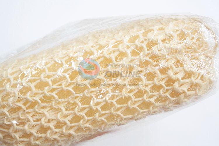 Sisal Fibers Shower Sponge with Wooden Handle