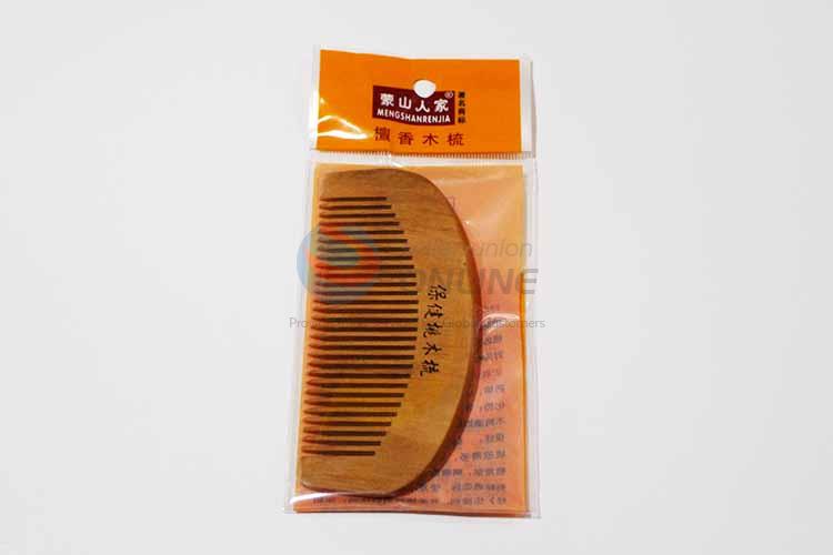 Wholesale Peach Wood Comb/Portable Hair Brush