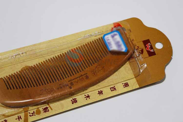 Cheap Peach Wood Comb/Portable Hair Brush