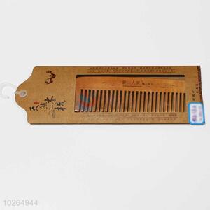 Wholesale Peach Wood Comb/Portable Hair Brush