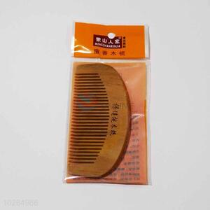 Wholesale Peach Wood Comb/Portable Hair Brush