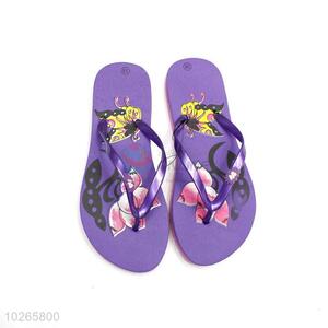 Wholesale Supplies Purple Summer Slippers for Sale