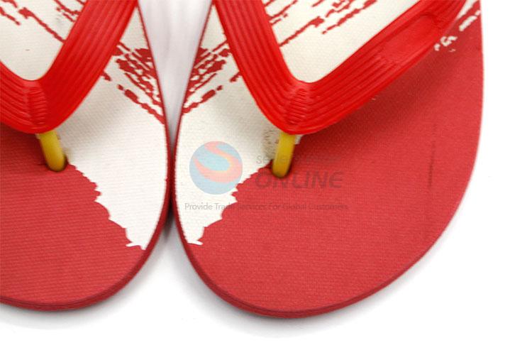 Promotional Nice Red Summer Slippers for Sale