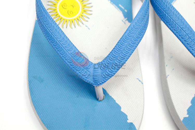 Good Quality Sky Blue Summer Slippers for Sale