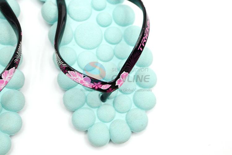 Creative Design Light Blue Summer Slippers for Sale