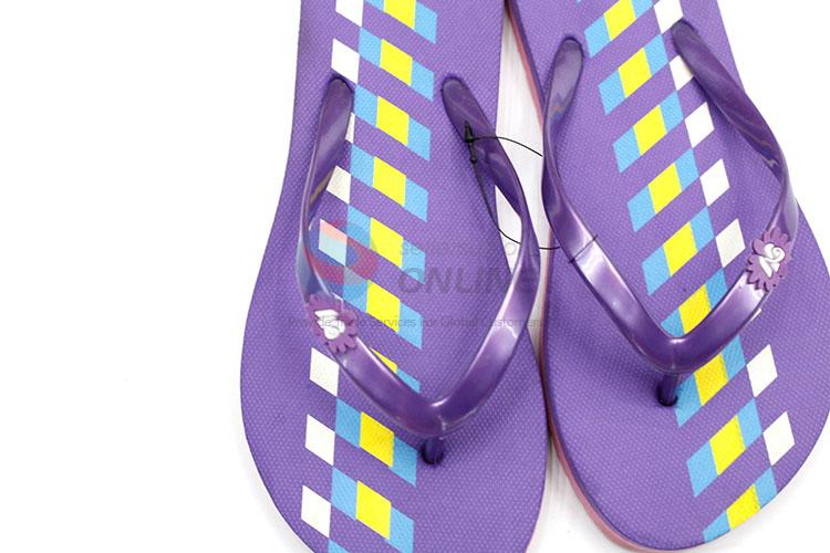 Wholesale Purple Summer Slippers for Sale