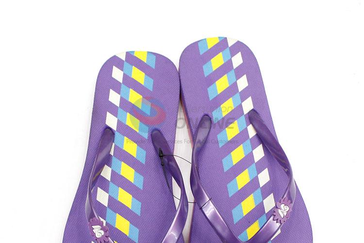 Wholesale Purple Summer Slippers for Sale