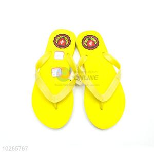 Popular Yellow Summer Slippers for Sale