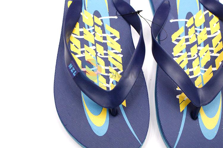 Factory Wholesale Dark Blue Summer Slippers for Sale