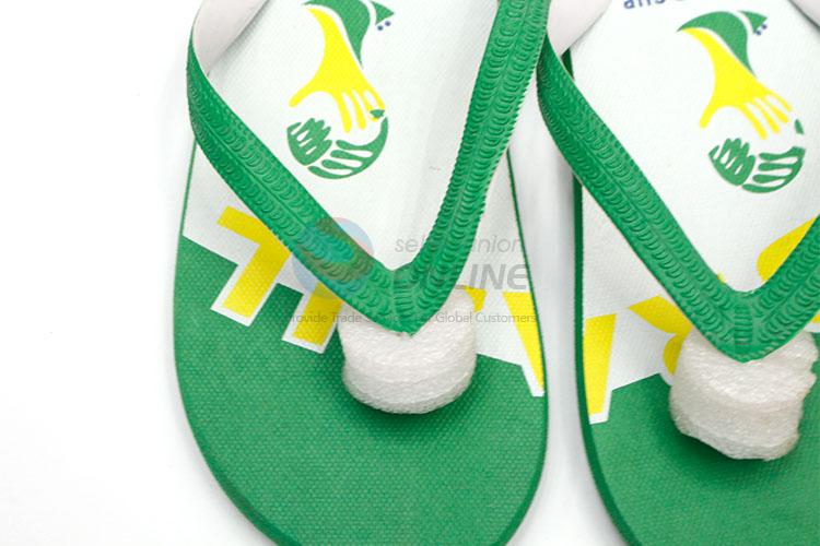 Nice Design Green Summer Slippers for Sale