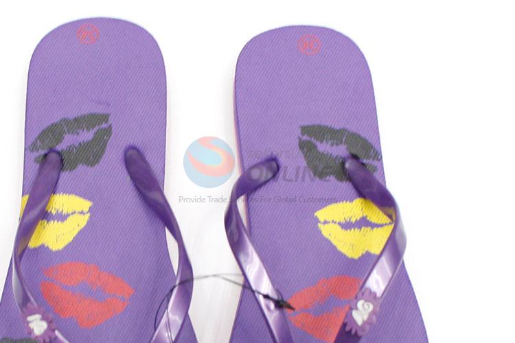 New and Hot Purple Summer Slippers for Sale