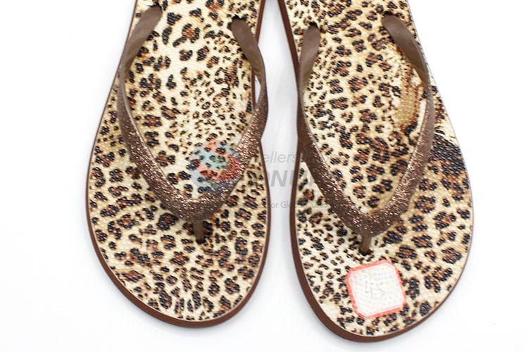 Wholesale Leopard Print Summer Slippers for Sale