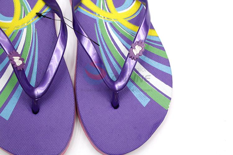 Hot Sale Purple Summer Slippers for Sale