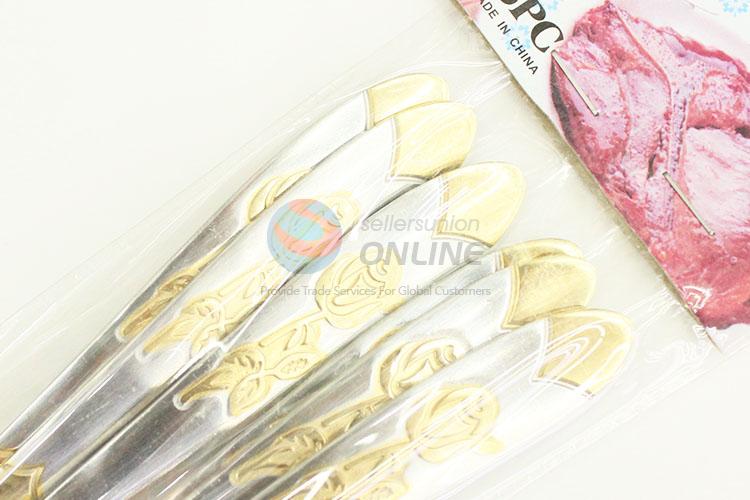 Popular low price high sales 6pcs spoons