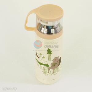 Portable Cute Cartoon Bear Pattern Portable Water Bottle Water Cup/201 Stainless Steel Vacuum Cup