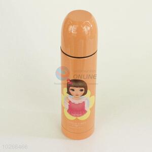 Good Quality Cartoon Cute Girls Pattern 201 Stainless Steel Vacuum Cup Portable Water Bottles