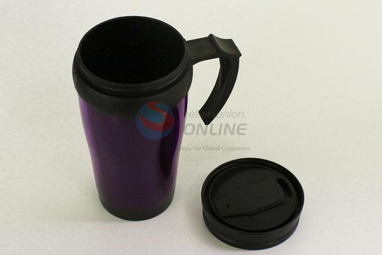 Creative Purple Color Water Cup Water Bottle Sports Outdoor School with Handle