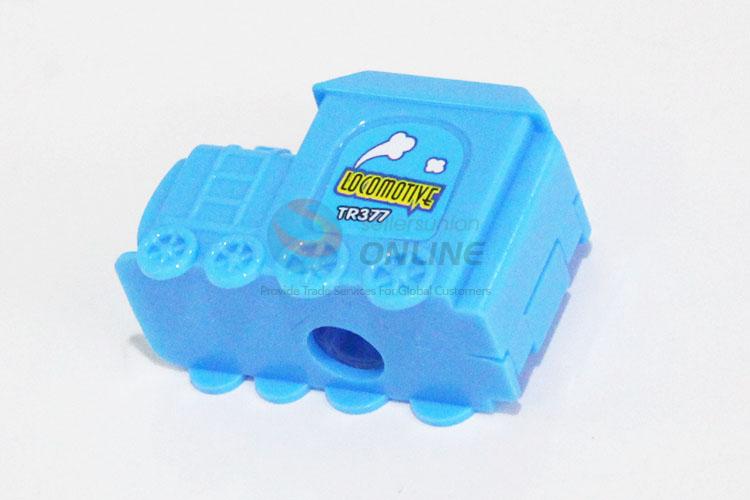 Great useful low price train shape 4pcs pencil sharpeners