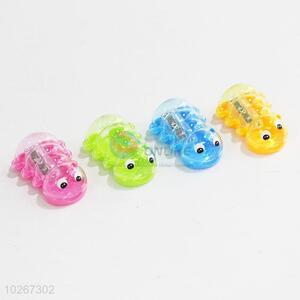 Normal low price caterpillar shape 4pcs pencil sharpeners